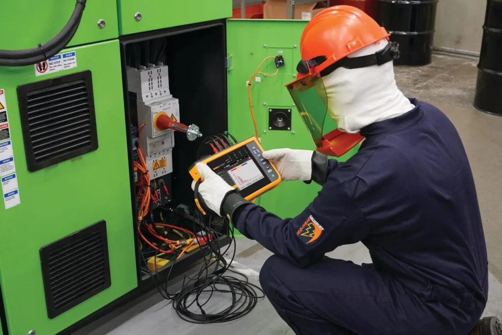 Power Quality Analysis at an industrial electrical panel